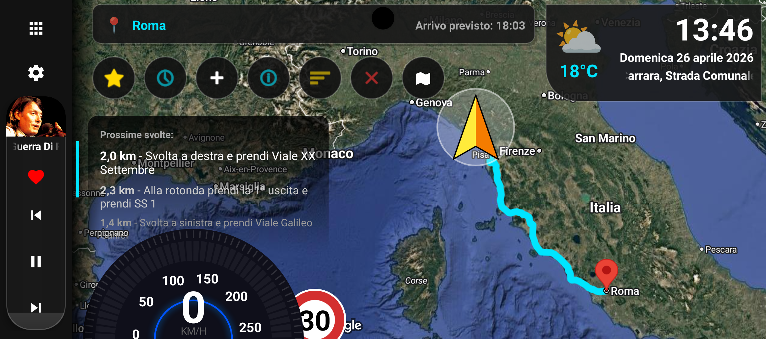 Navigazione di HD DashHome