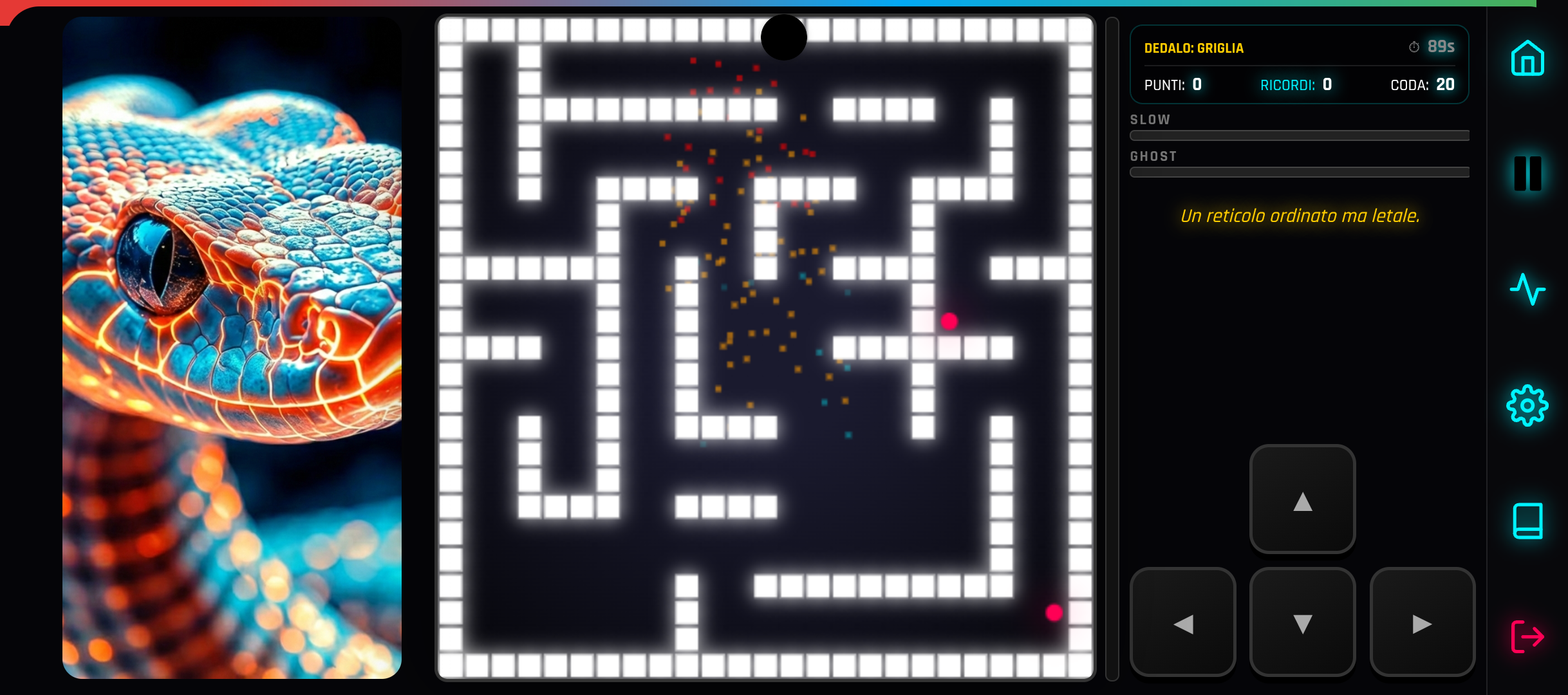 Superpoteri di Snake Adventure