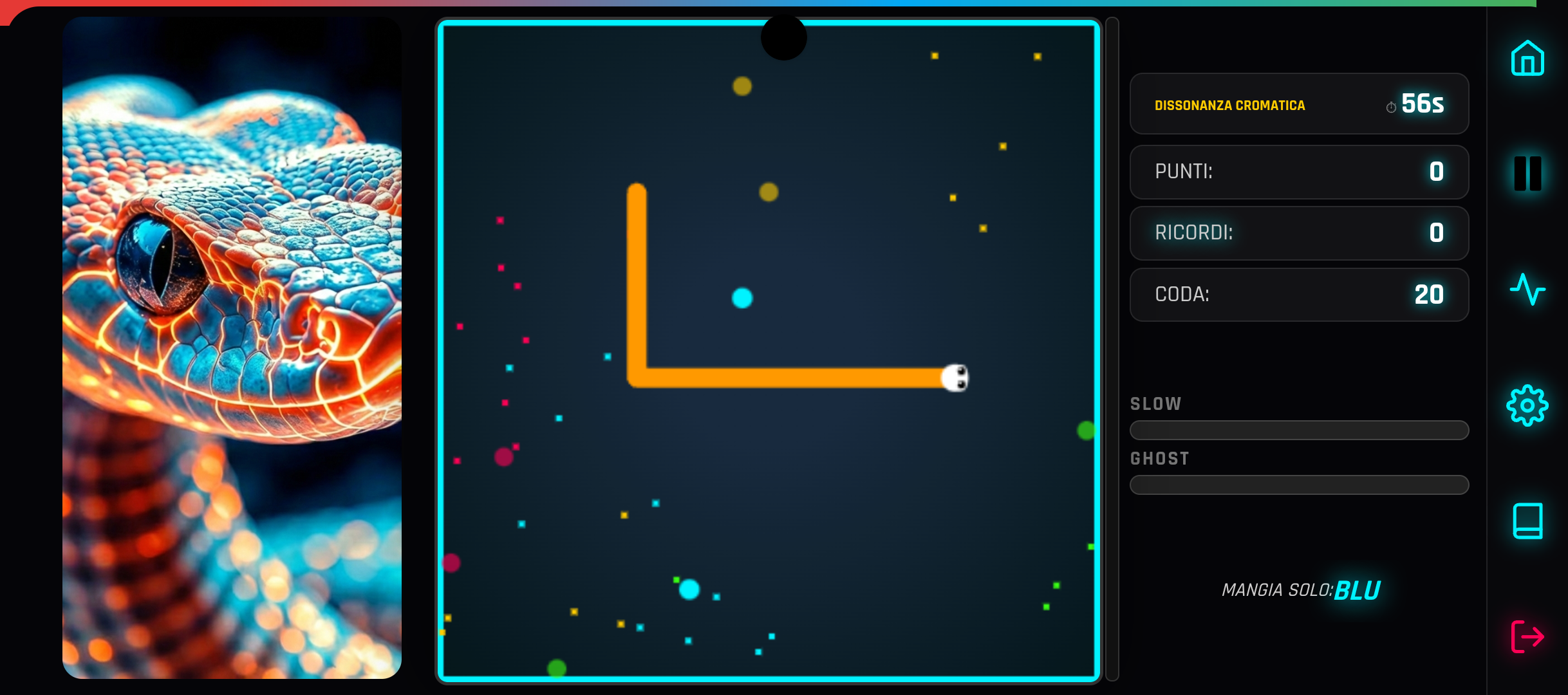 Mercante di ricordi in Snake Adventure